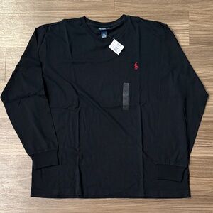 Polo by Ralph Lauren Men's Black Long Sleeve Tee